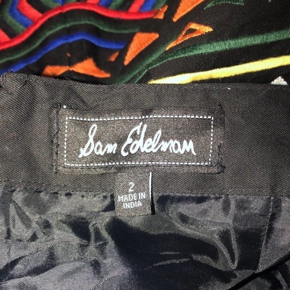 Sam Edelman size 2 mini skirt Aztec print - Picture 4 of 6